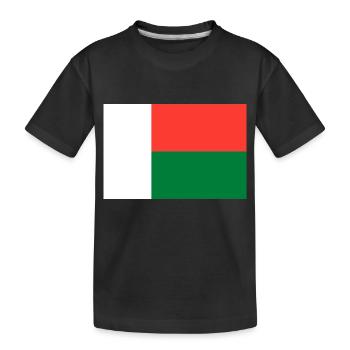 Madagascar - Kids' Premium Organic T-Shirt - black - Front