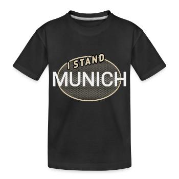 Je représente Munich - T-shirt bio Premium Enfant - noir - Devant