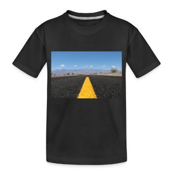Route , Road Trip, Indémodable, j - T-shirt bio Premium Enfant - noir - Devant
