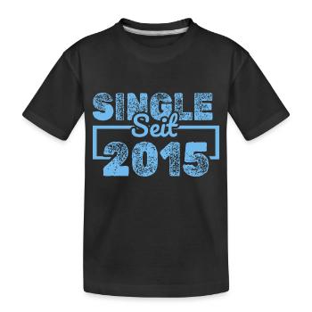 seit 2015 - Kinder Premium Bio T-Shirt - Schwarz - Vorne