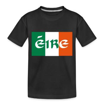 Irlande - T-shirt bio Premium Enfant - noir - Devant