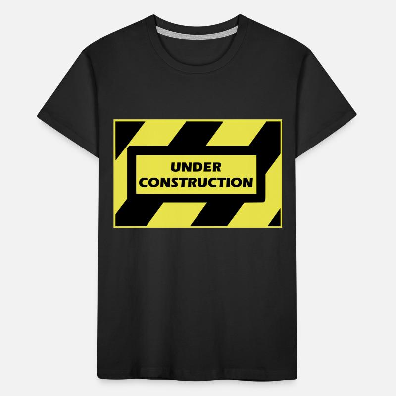 under_construction Kids' Premium Organic T-Shirt