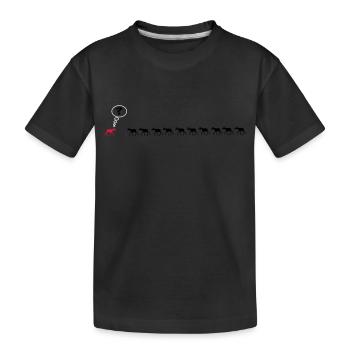 Orignaux 10 +1 =? confus Elk - T-shirt bio Premium Enfant - noir - Devant