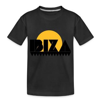 ibiza - T-shirt bio Premium Enfant - noir - Devant