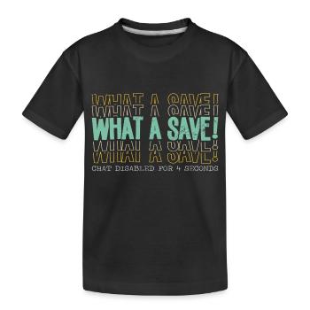Quelle économie! - T-shirt bio Premium Enfant - noir - Devant