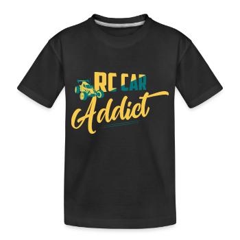 RC Car Addict Modèle De Voiture Télécommande - T-shirt bio Premium Enfant - noir - Devant