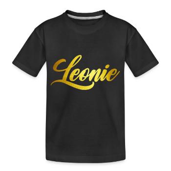 Léonie - T-shirt bio Premium Enfant - noir - Devant
