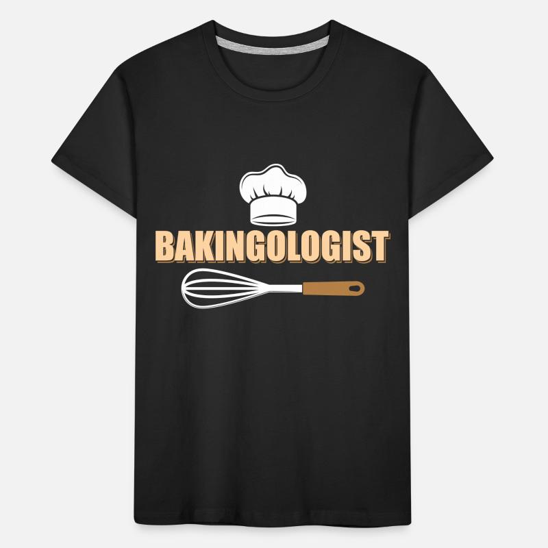 Bakingologist Cookie Pastry Baking Cake Kids' Premium Organic T-Shirt