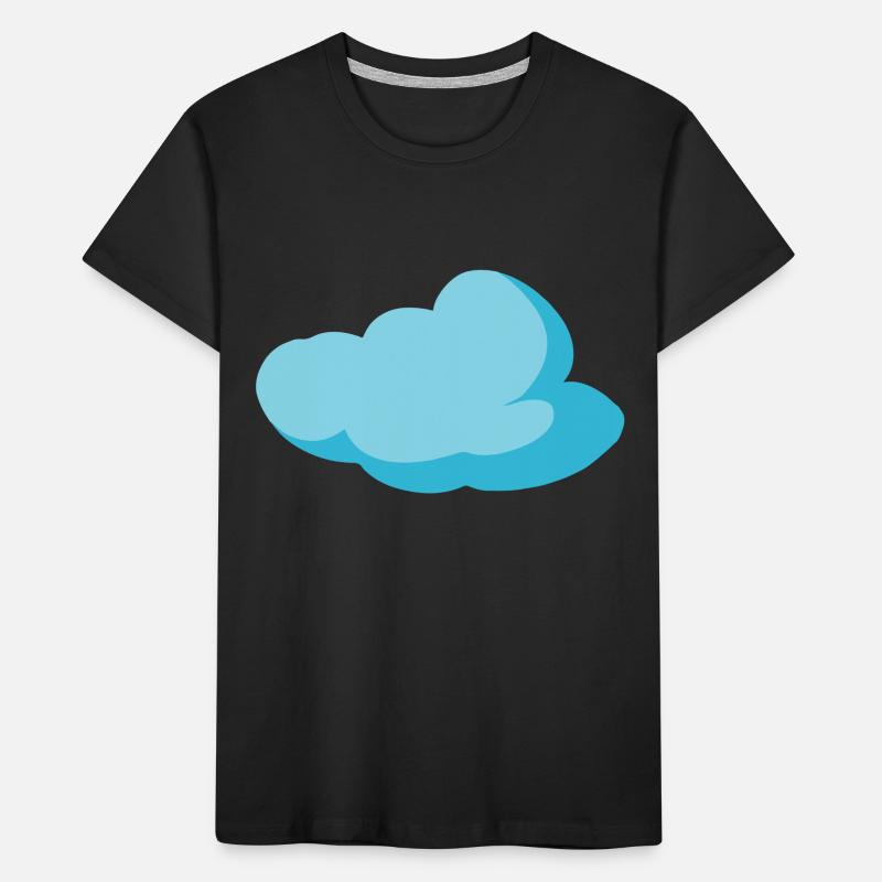 Cloud Blue Cloud Sky Gift Idea Kids' Premium Organic T-Shirt