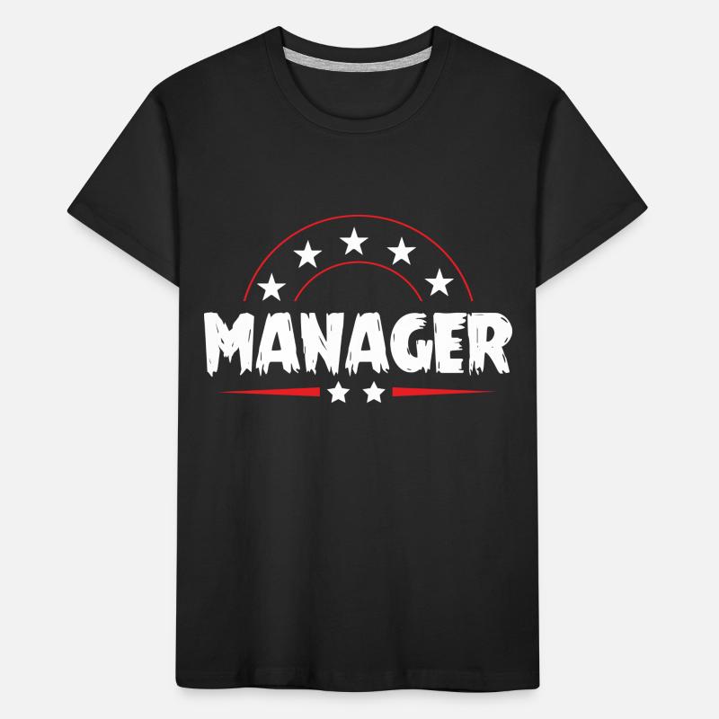 Manager Beruf Kinder Premium Bio T-Shirt