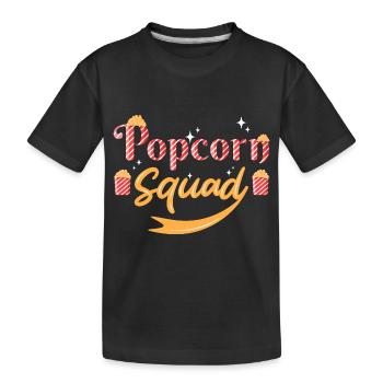Pop-corn - T-shirt bio Premium Enfant - noir - Devant