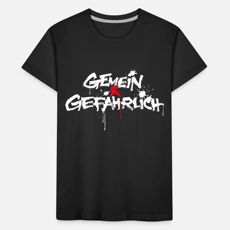 gemein und gefährlich oder gemeingefährlich Kinder Premium Bio T-Shirt