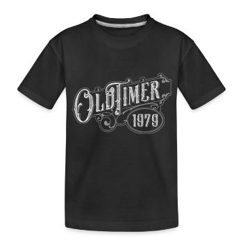 Voiture de collection - T-shirt bio Premium Enfant - noir - Devant