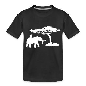 Safari Zoo Animal Safari Zoo - T-shirt bio Premium Enfant - noir - Devant