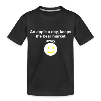 - 70% Day of the dead - Kids' Premium Organic T-Shirt - black - Front