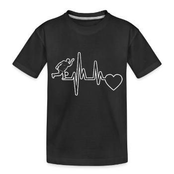 Club de bowling Bowling Bowling Club de bowling - T-shirt bio Premium Enfant - noir - Devant