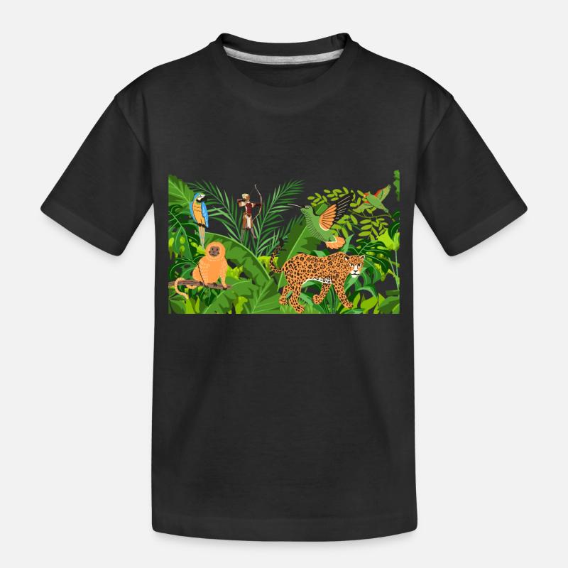 amazonie - T-shirt bio Premium Enfant - noir