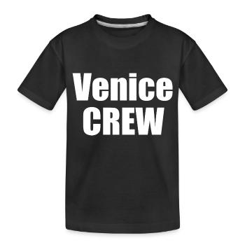 Équipage de Venise - T-shirt bio Premium Enfant - noir - Devant