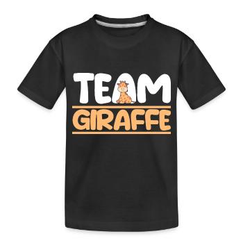 Girafe Girafe - T-shirt bio Premium Enfant - noir - Devant