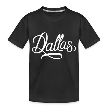 Dallas - T-shirt bio Premium Enfant - noir - Devant