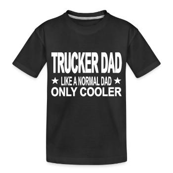 Camion - T-shirt bio Premium Enfant - noir - Devant