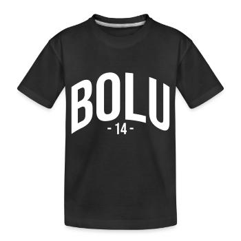 Bolu 14 Turkey Turkiye TR Gift Holiday Laz Türk - Kids' Premium Organic T-Shirt - black - Front