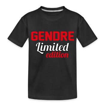 GENDRE LIMITED EDITION - T-shirt bio Premium Enfant - noir - Devant