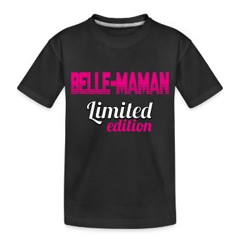 BELLE MAMAN LIMITED EDITION - T-shirt bio Premium Enfant - noir - Devant