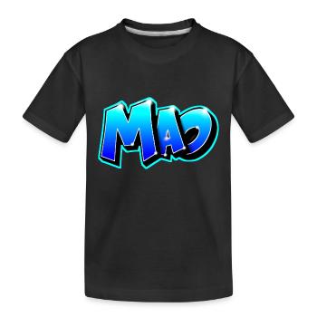 Graffiti Name MAO print Teeshirt Caps - T-shirt bio Premium Enfant - noir - Devant