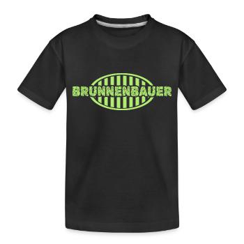 Job Well Builder - T-shirt bio Premium Enfant - noir - Devant