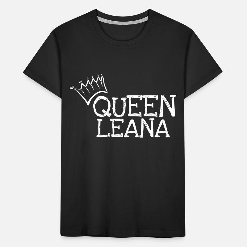 Leana as a given name Kids' Premium Organic T-Shirt