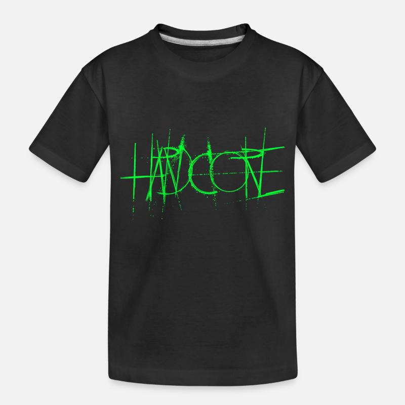 Hardcore - Kinder Premium Bio T-Shirt - Schwarz