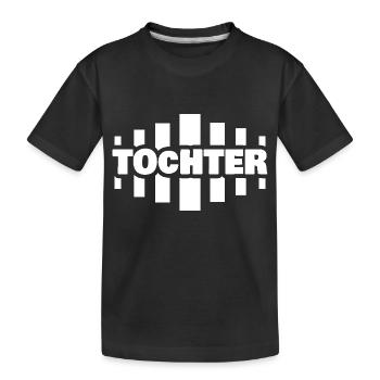 Gift for Daughter - Kids' Premium Organic T-Shirt - black - Front