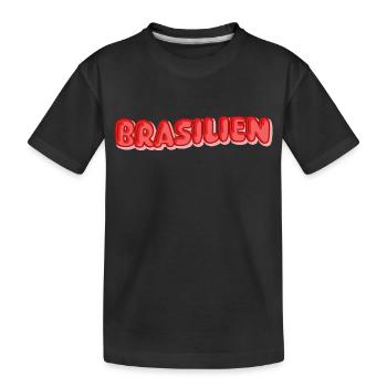 Vacances Brésil - T-shirt bio Premium Enfant - noir - Devant
