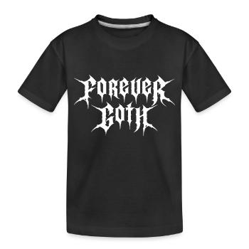 Gothique pour toujours ! Alt Esthétique Emo Goth Girl - T-shirt bio Premium Enfant - noir - Devant