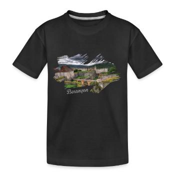 Franche Comté Besançon - T-shirt bio Premium Enfant - noir - Devant