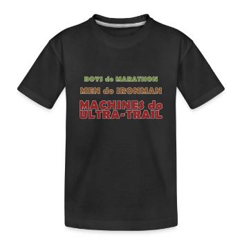 Machines do Ultra-Trail - T-shirt bio Premium Enfant - noir - Devant