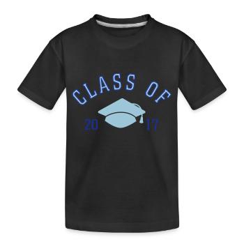 spread_class of 2017_2c - Kinder Premium Bio T-Shirt - Schwarz - Vorne