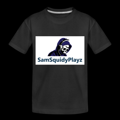 SamSquidyplayz skeleton - Kids' Premium Organic T-Shirt