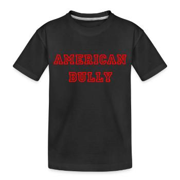 Bully américain - T-shirt bio Premium Enfant - noir - Devant