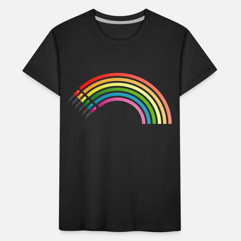 rainbow Kids' Premium Organic T-Shirt