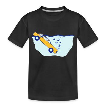 Diving Car - T-shirt bio Premium Enfant - noir - Devant