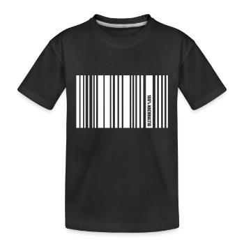 nachhaltig white - Kinder Premium Bio T-Shirt - Schwarz - Vorne