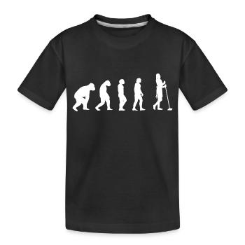 Femme de ménage ménage femme de ménage - T-shirt bio Premium Enfant - noir - Devant