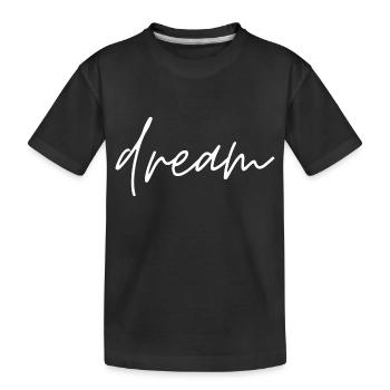 Couple rêve Cadeau Saint-Valentin Partner Look - T-shirt bio Premium Enfant - noir - Devant