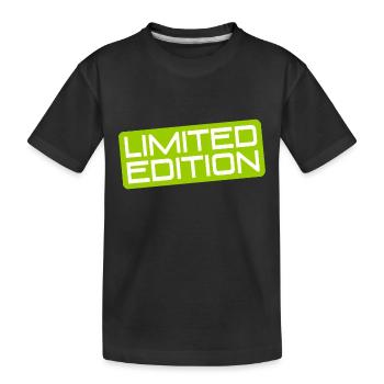 Quantité d’édition limitée - Pièce unique - Quantité limitée - T-shirt bio Premium Enfant - noir - Devant