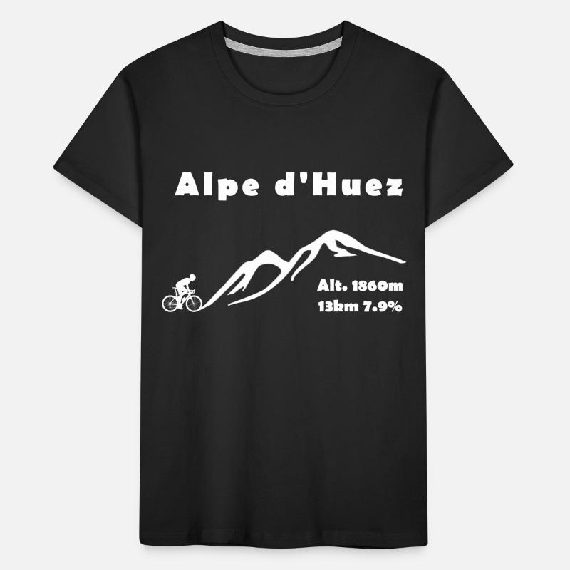 Alpe d'Huez Kinder Premium Bio T-Shirt