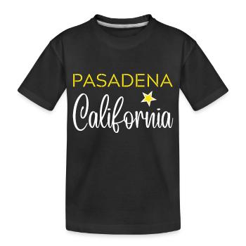PASADENA California - T-shirt bio Premium Enfant - noir - Devant