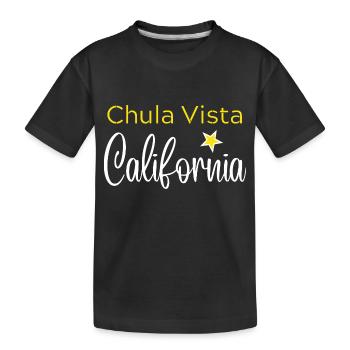 Chula Vista California - T-shirt bio Premium Enfant - noir - Devant