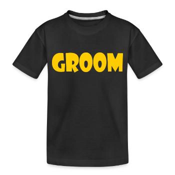 Groom - T-shirt bio Premium Enfant - noir - Devant